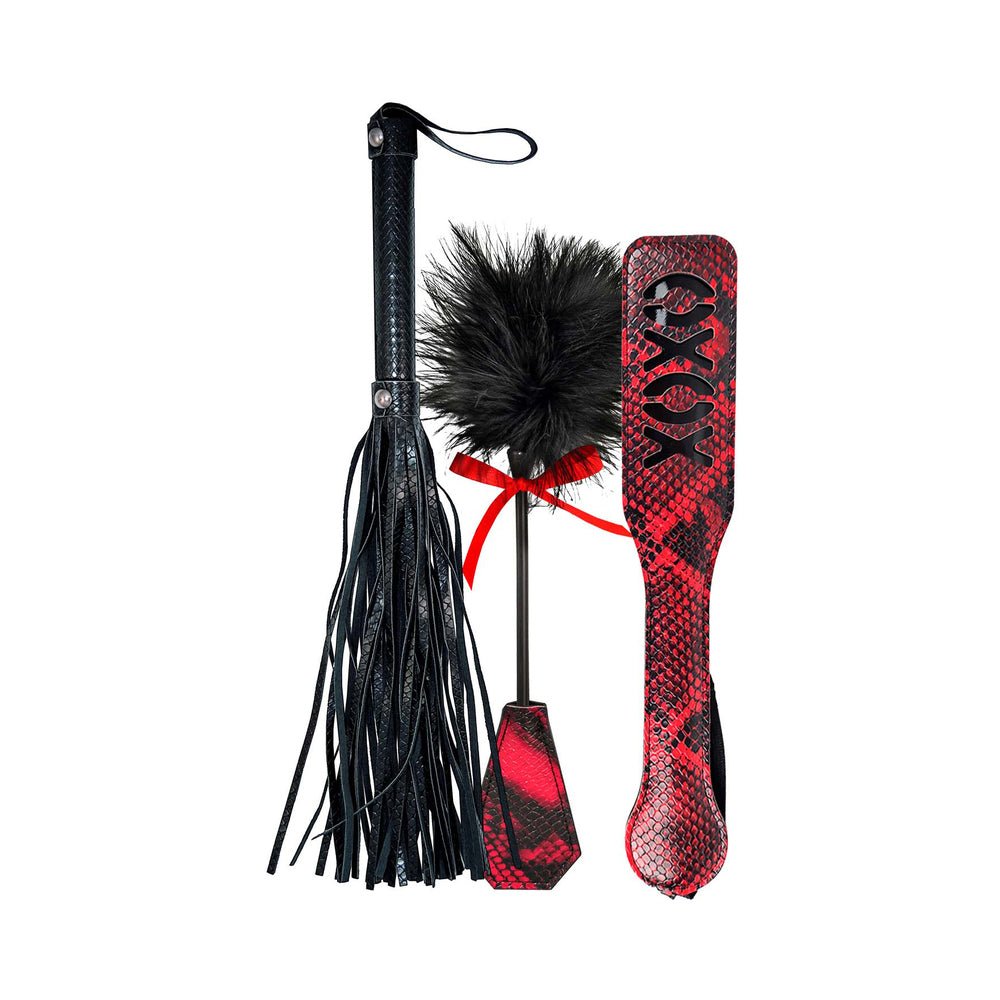 Nasstoys Lovers Kits Whip, Spank & Tickle 3-Piece Set - Image 2