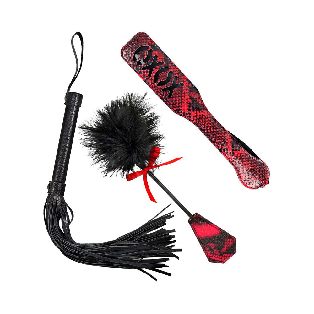 Nasstoys Lovers Kits Whip, Spank & Tickle 3-Piece Set - Image 4