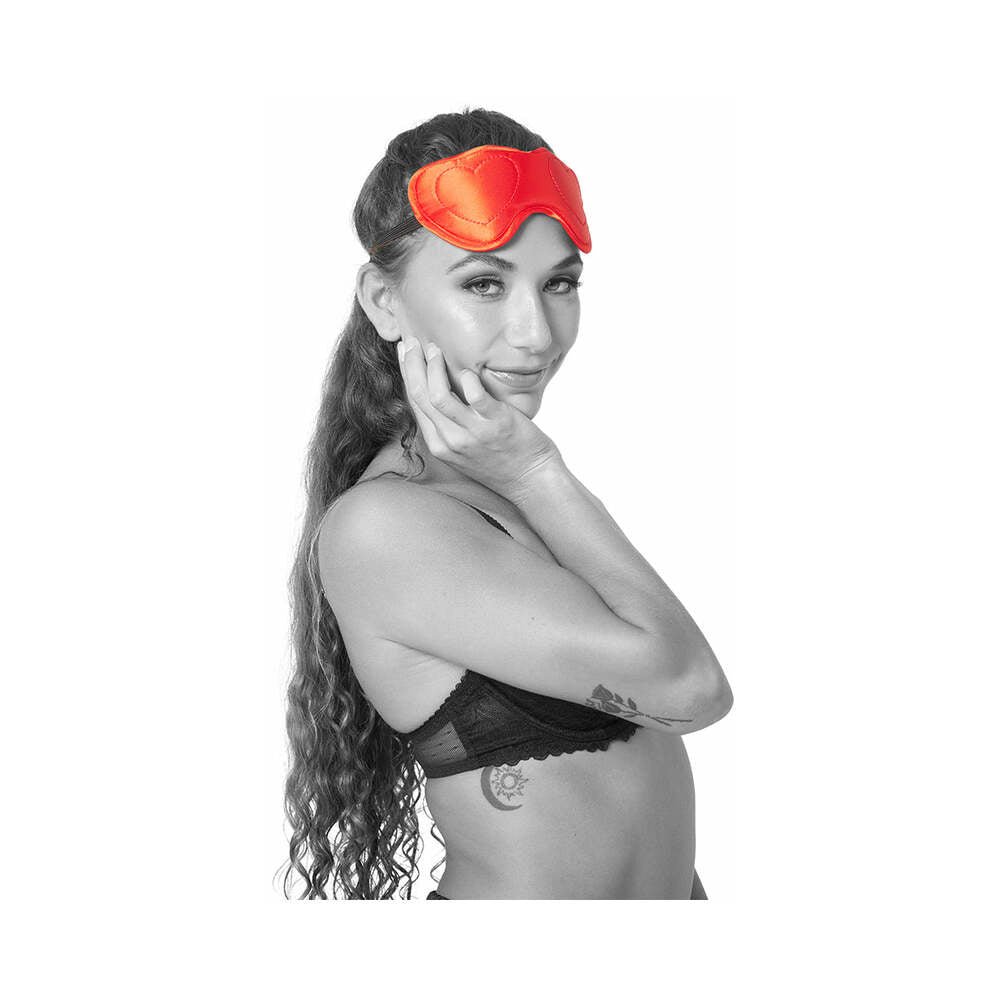 Sportsheets Sex & Mischief Amor Blindfold Red - Image 4
