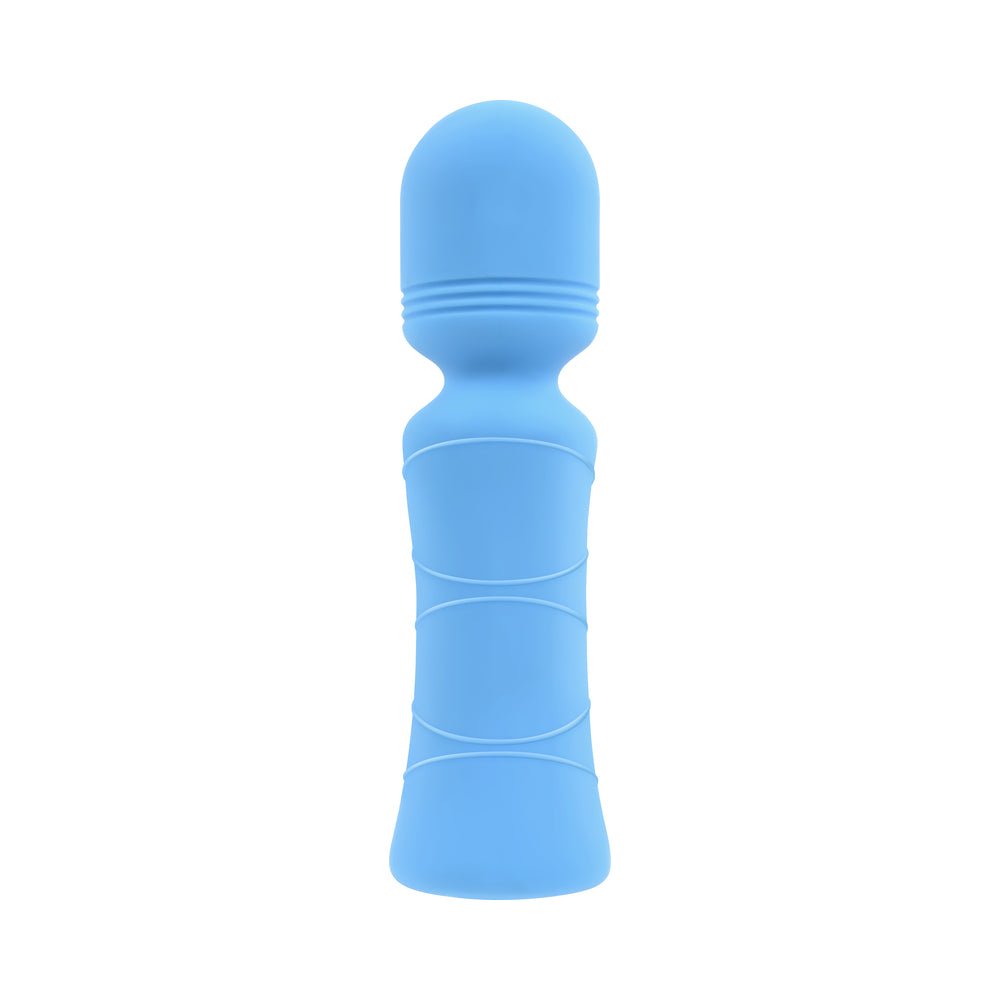Evolved Out Of The Blue Rechargeable Silicone Wand Vibrator - Image 4
