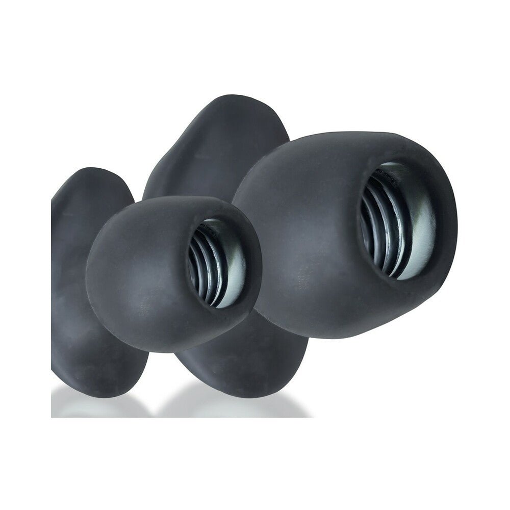 Oxballs Morphhole-1 Gaper Plug Small Black Ice - Image 8