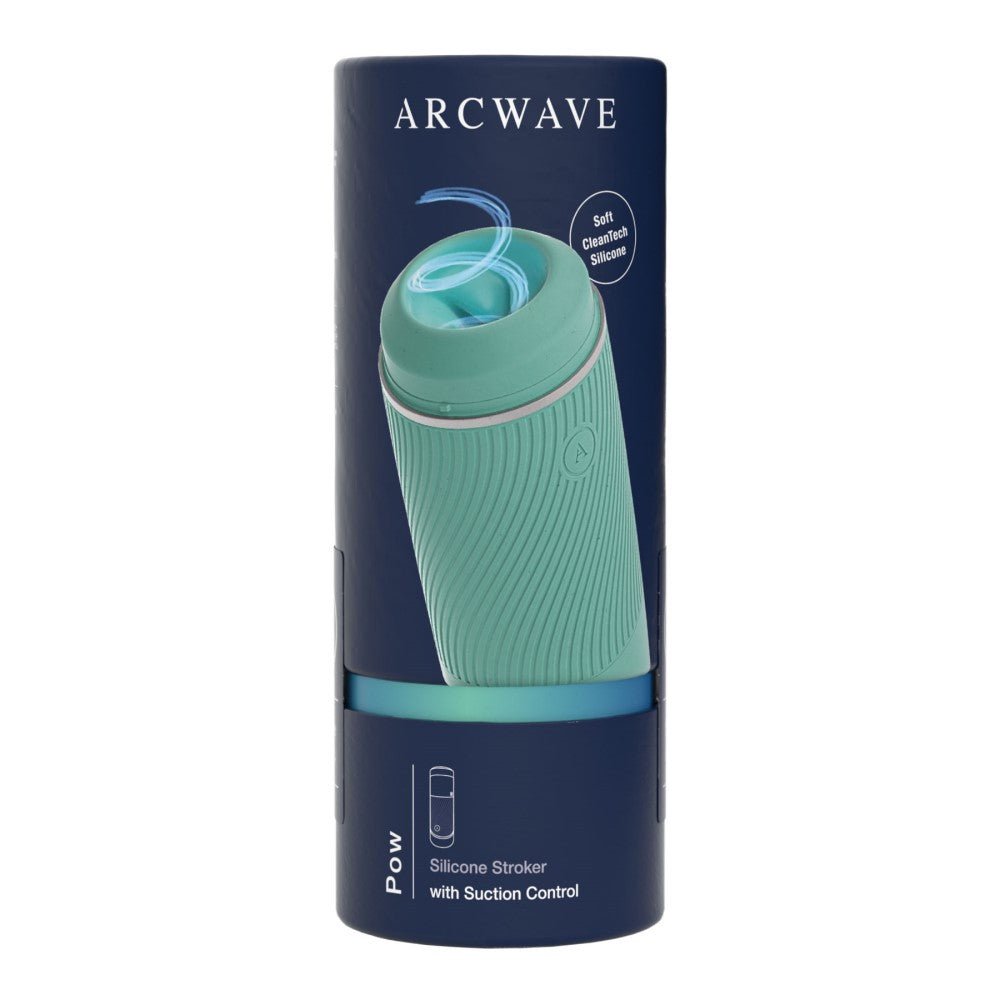 Arcwave Pow Silicone Stroker with Suction Control Mint - Image 9