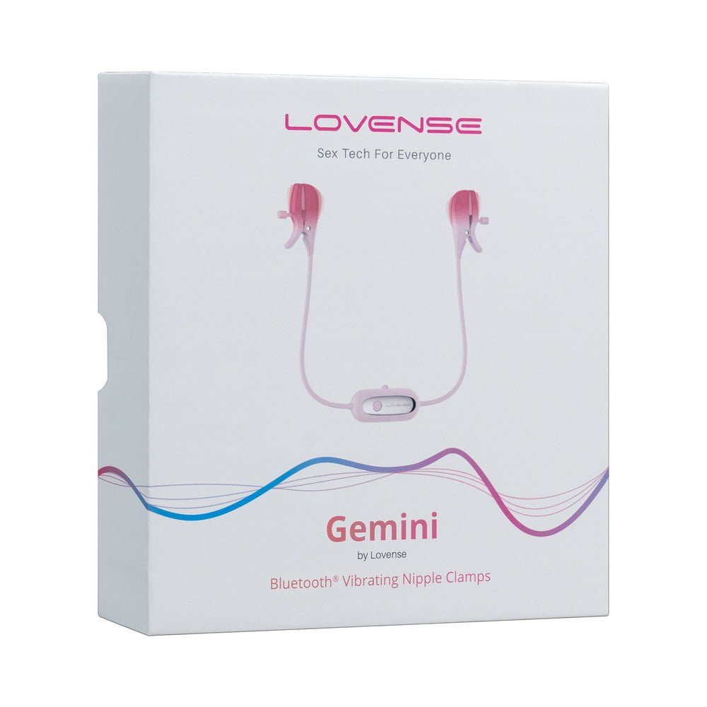 Lovense Gemini Bluetooth Rechargeable Vibrating Nipple Clamps - Image 3