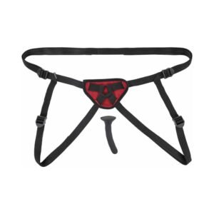 Alternative view of Sportsheets Saffron Silicone Pegging Kit with Adjustable Strap-On Harness & 5 in. Dildo