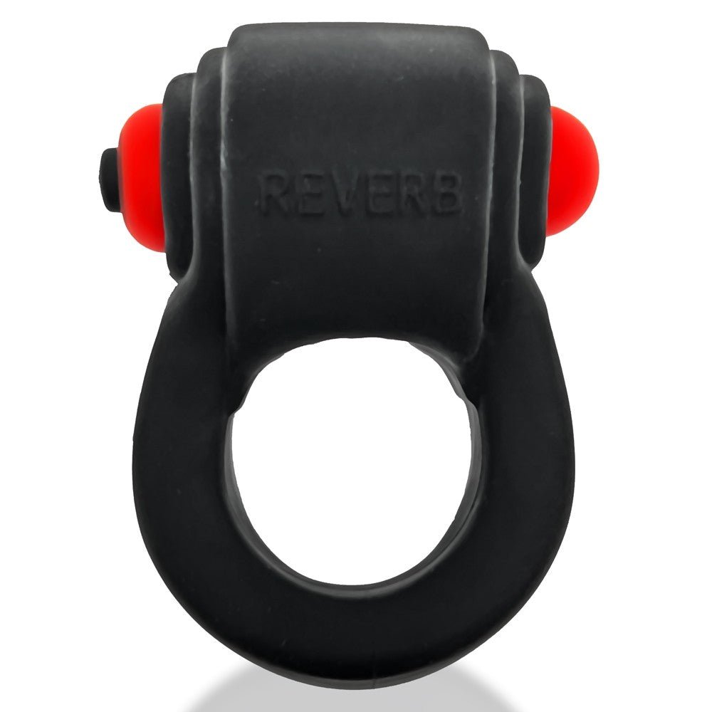 Hunkyjunk Revring Cockring with Bullet Vibrator Tar Ice - Image 2