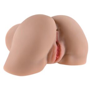 Alternative view of Zero Tolerance Rear Beauty Rechargeable Remote Controlled Vibrating Sucking Dual Entry Masturbator TPE Light