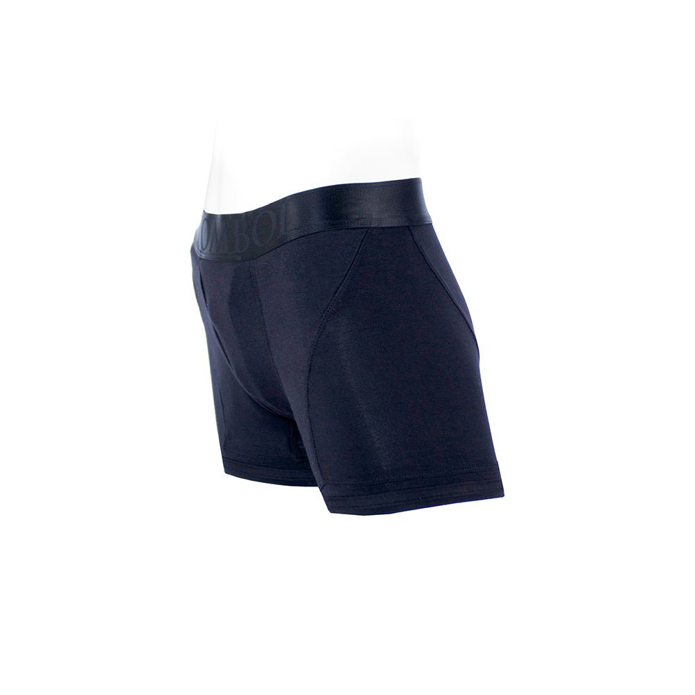SpareParts Tomboii Rayon Boxer Briefs Harness Black Size L - Image 2