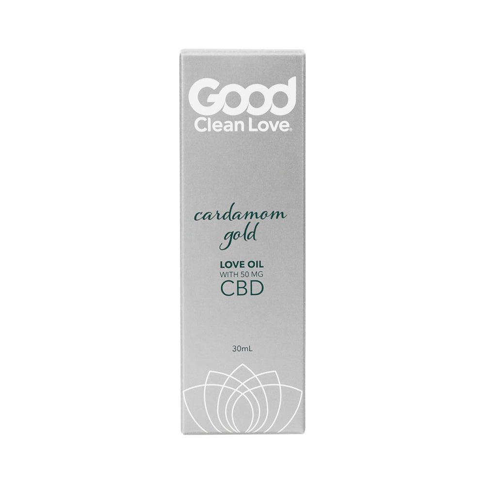Good Clean Love Cardamom Gold CBD Love Oil 1 oz. - Image 3