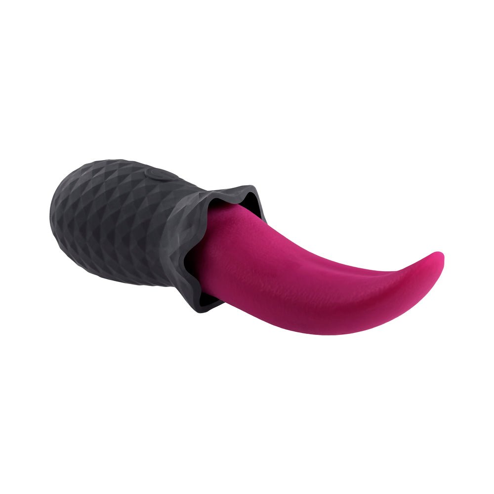 Selopa Tongue Teaser Vibe Rechargeable Silicone Pink Black - Image 7