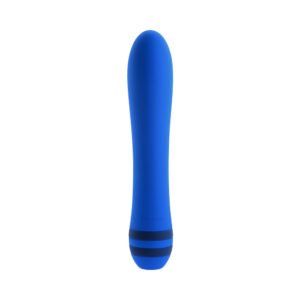 Alternative view of Evolved The Pleaser Rechargeable Vibrator Silicone Blue