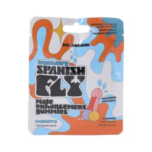 Alternative view of Spanish Fly Male Enhancement Gummies Raspberry 2-Pack 12-Piece Display