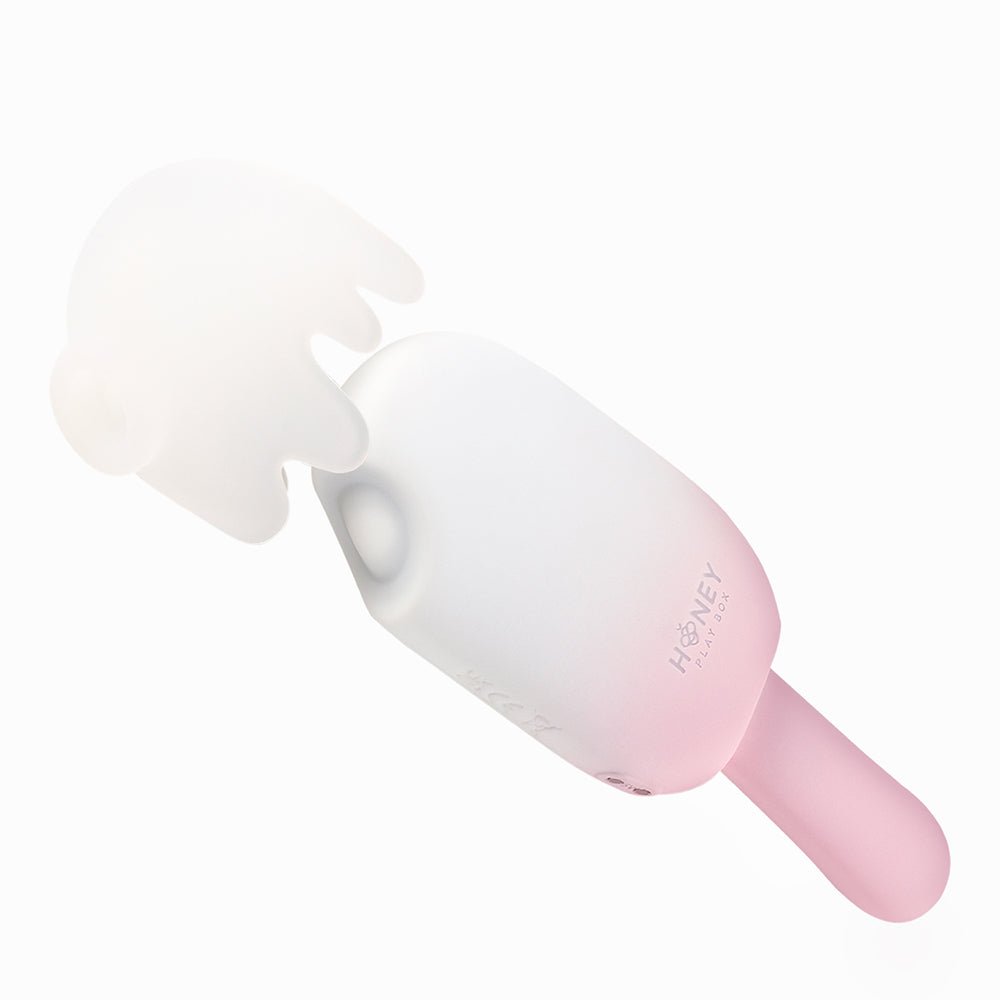 Honey Play Box Bite Me Sucking Tapping & Vibrating Cream Pop Stimulator - Image 3