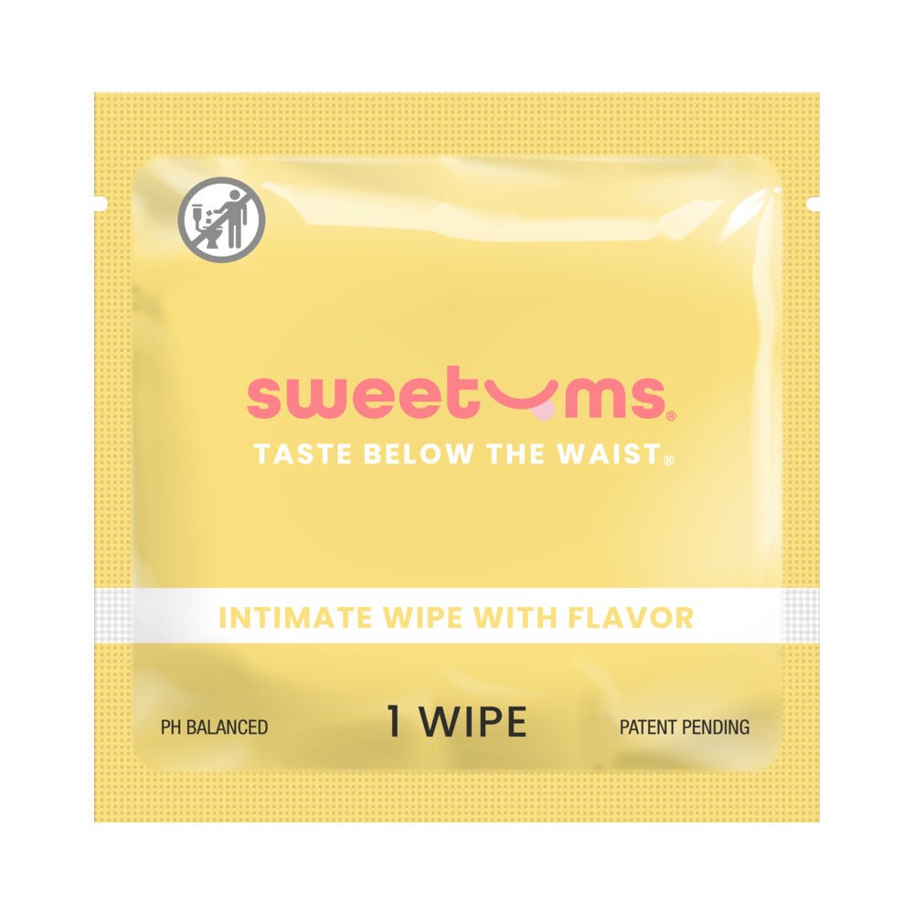 Sweetums Intimate Wipes Pina Colada Flavor 10-Pack - Image 2