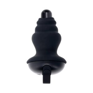 Alternative view of Gender X Echo Rechargeable Vibrating Sheathed Silicone Black