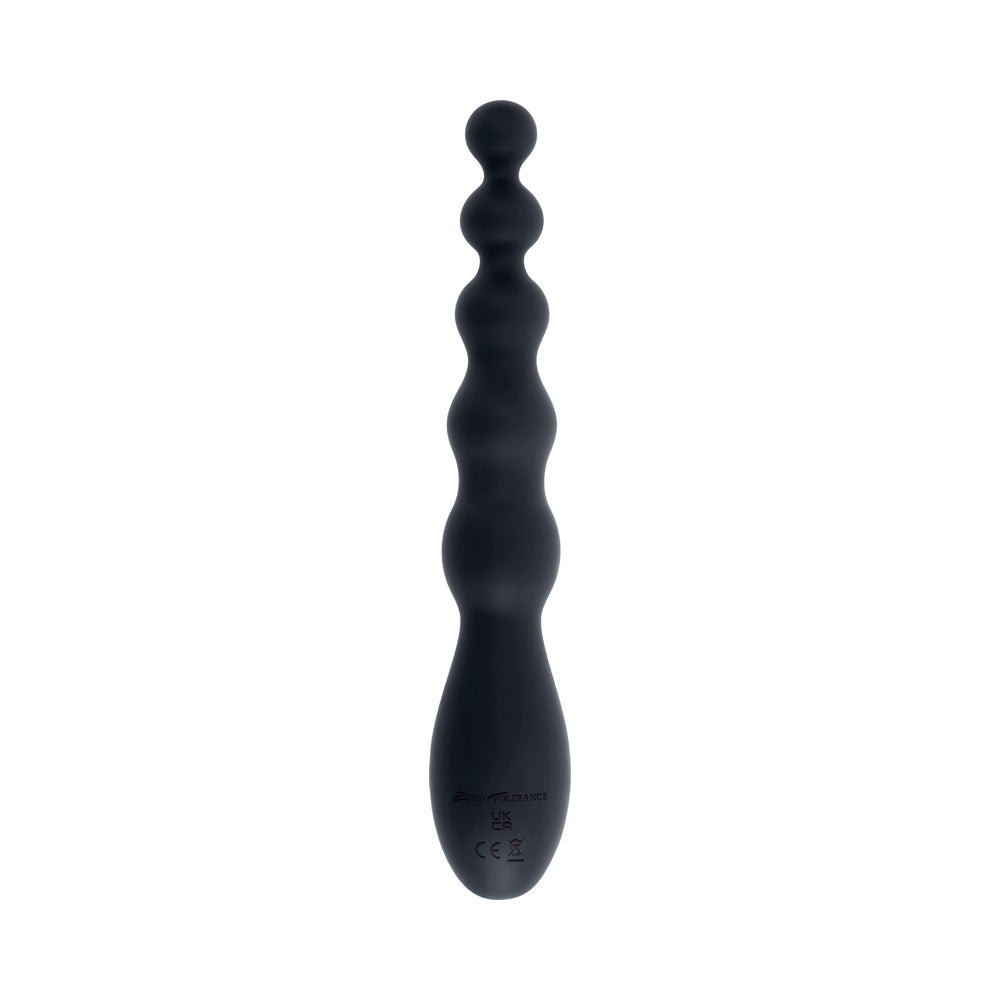 Zero Tolerance Backdoor Baton Rechargeable Anal Vibrator Silicone Black - Image 5