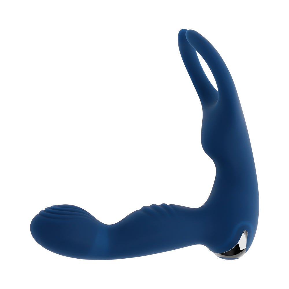 Zero Tolerance By All Means Rechargeable Prostate Vibrator with Remote Silicone Blue - Image 5