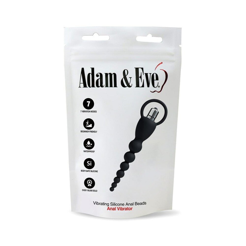 Adam & Eve Vibrating Silicone Anal Beads (Bag Packaging) - Image 6