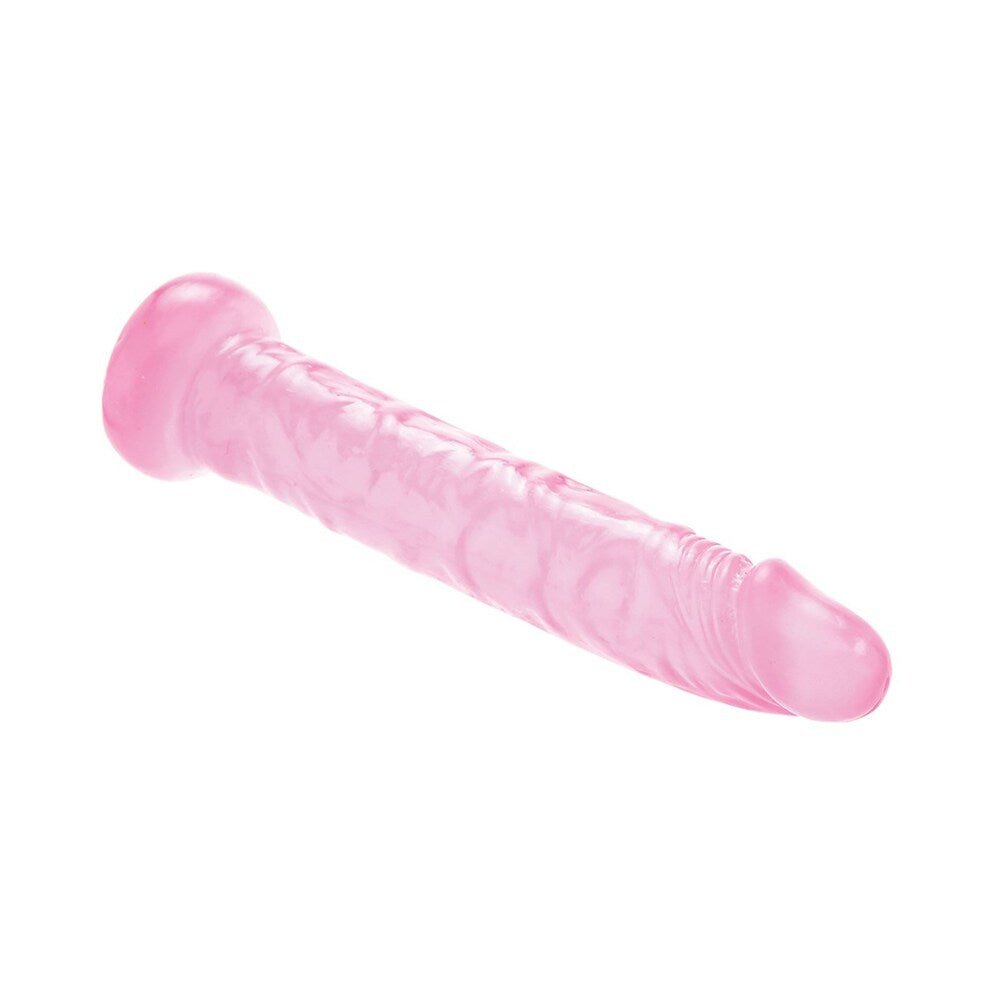 Adam & Eve Pink Jelly Slim Dildo - Image 3