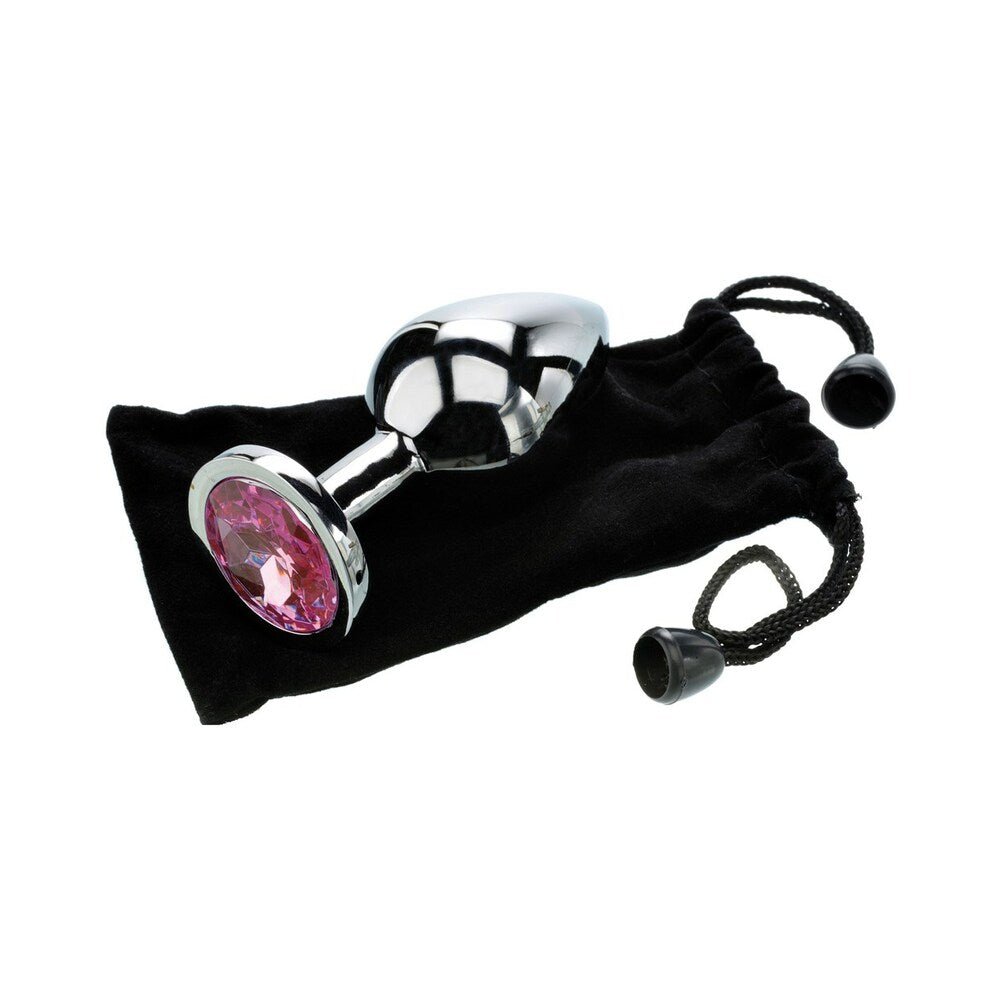 Adam & Eve Pink Gem Anal Plug Medium - Image 6