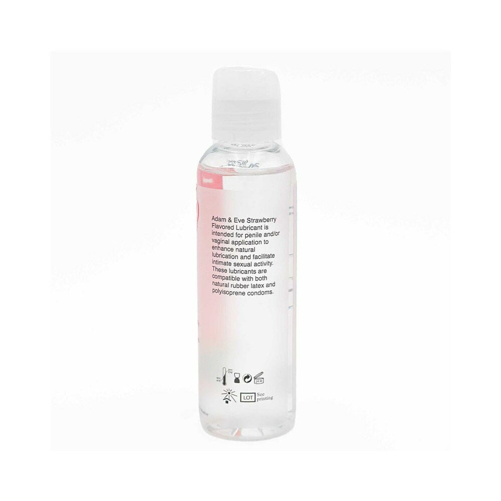 Adam & Eve Flavored Lubricant Strawberry 4 oz. - Image 2