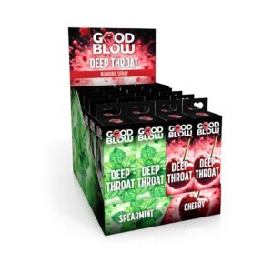 Alternative view of Good Blow Throat Numbing Spray Cinnamon/Spearmint 24-Piece POP Display