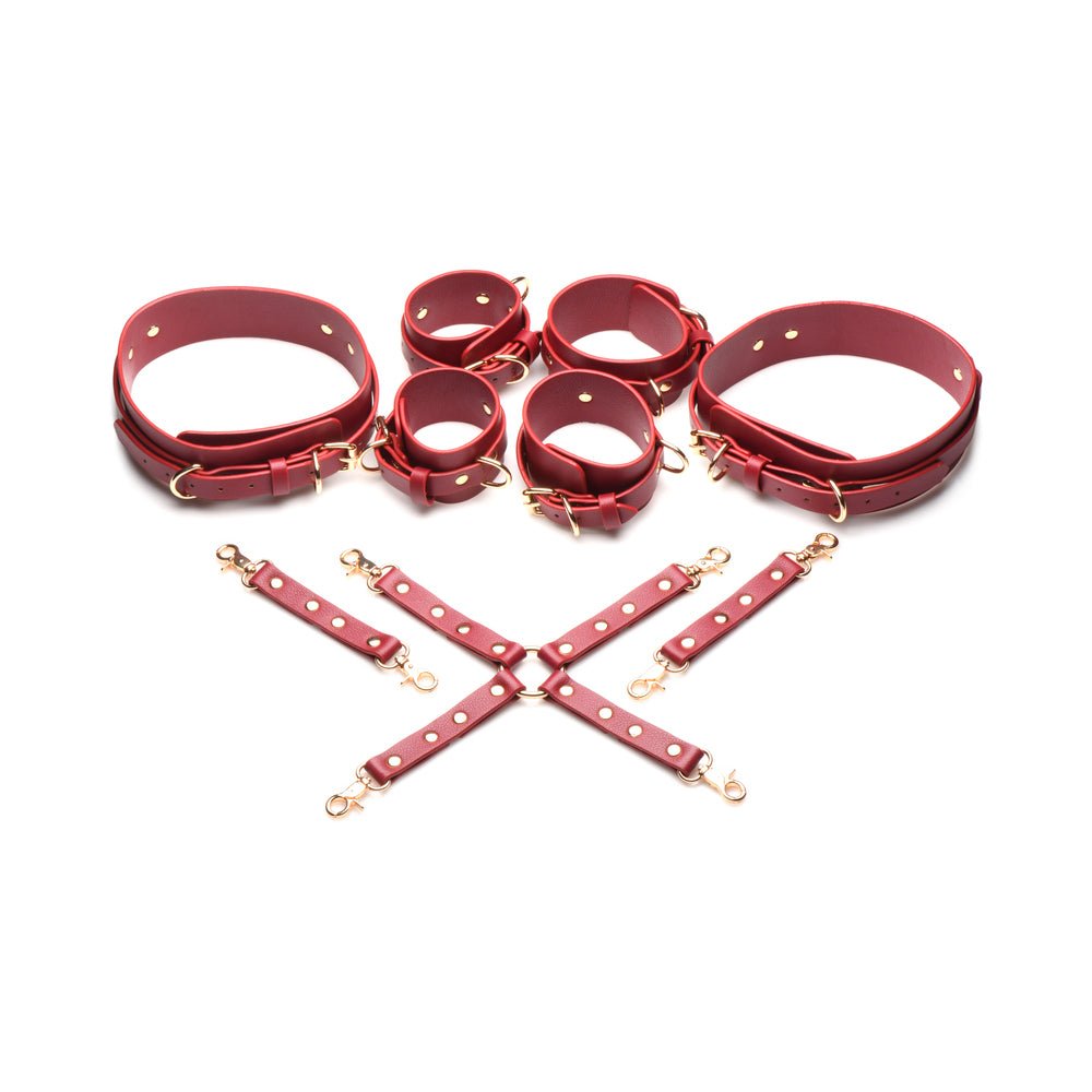 Master Series Thigh & Wrist Hog Tie Restraints - Image 4