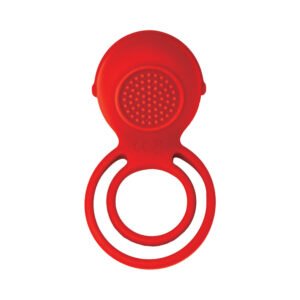 Alternative view of Cockpower Ultimate Vibrating Cockring Red