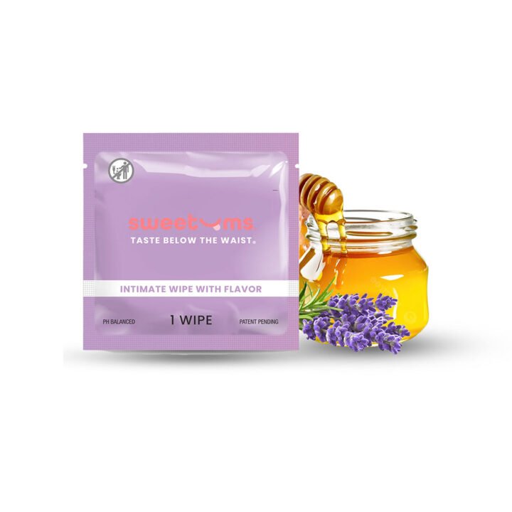Sweetums Intimate Wipes Honey Lavender Individual
