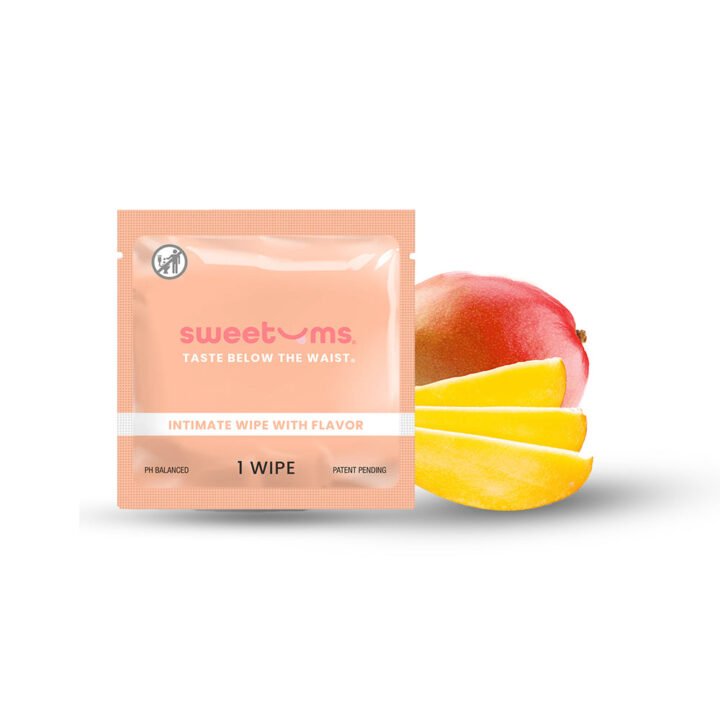 Sweetums Intimate Wipes Mango Individual