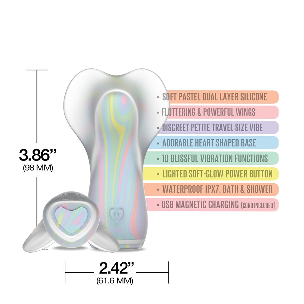 WINX Fancy Flutter Squishy Silicone Vibrator - Image 4