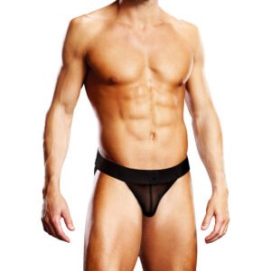 Alternative view of Prowler Mesh Jock Strap Black L