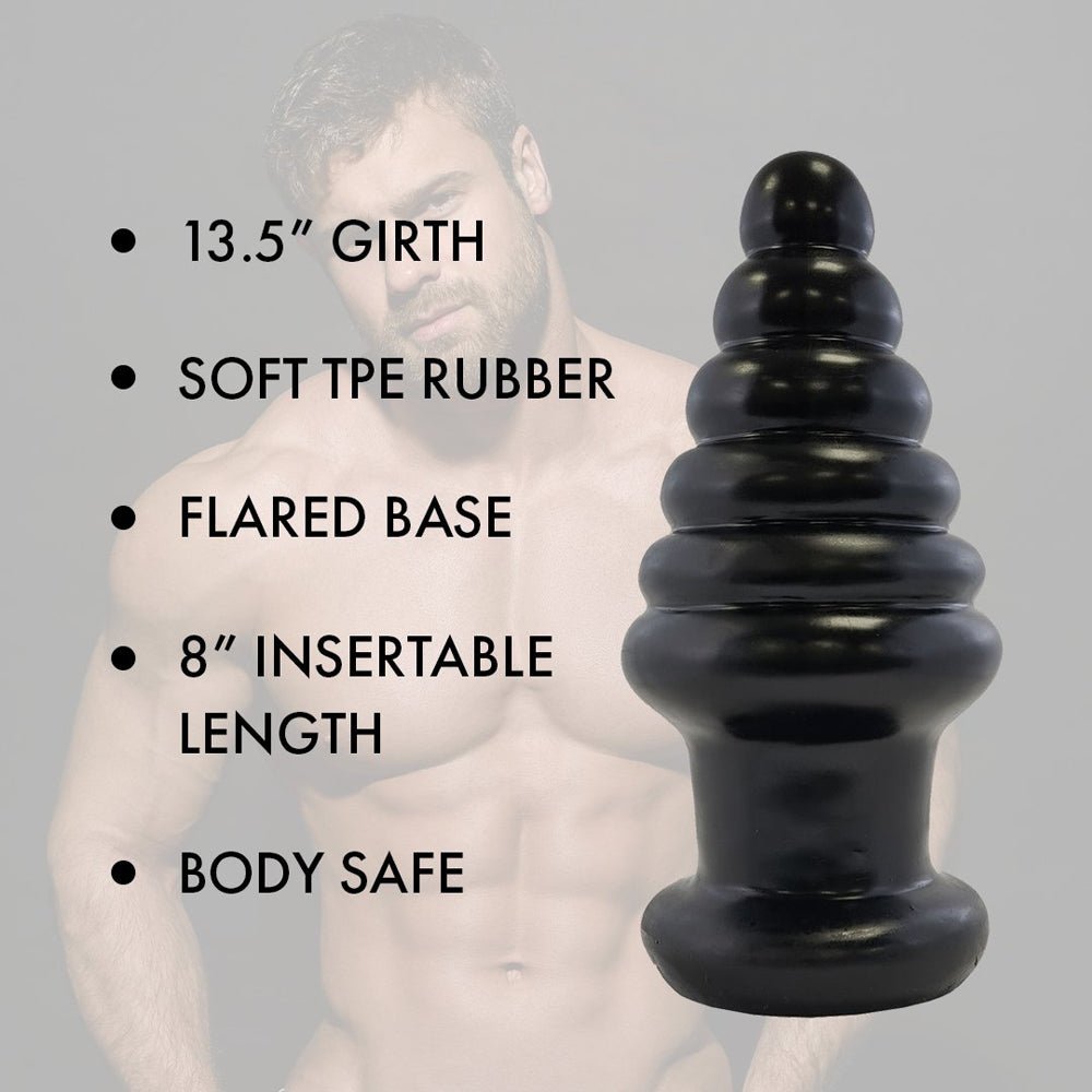 Prowler RED Twisted Tease Anal Plug Black - Image 2