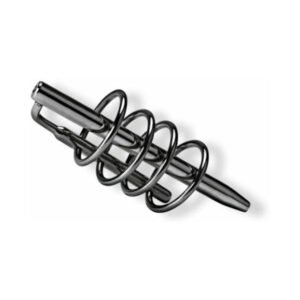 Alternative view of Prowler RED Urethral Plug & Cage Stainless Steel