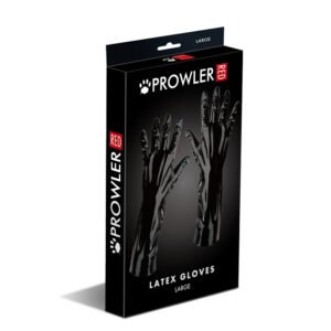 Prowler RED Latex Gloves Black L