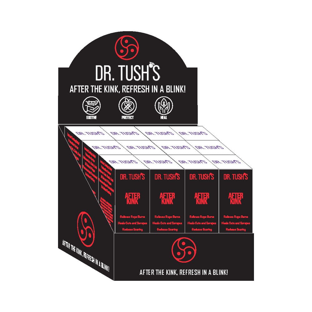 Dr. Tush''s After Kink 12-Pack Display