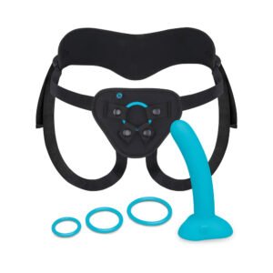 Alternative view of b-Vibe Every Body Strap-On Harness Set with 6 in. Silicone Dildo Peg