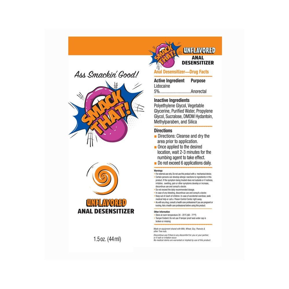 Smack That Anal Desensitizer Unflavored 1.5 oz. - Image 4
