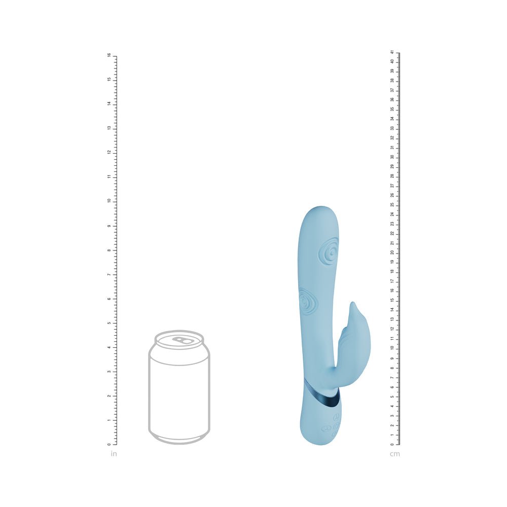 VIVE Pallina Rechargeable G-Spot and Tapping Beads Clit Stimulator Blue - Image 5