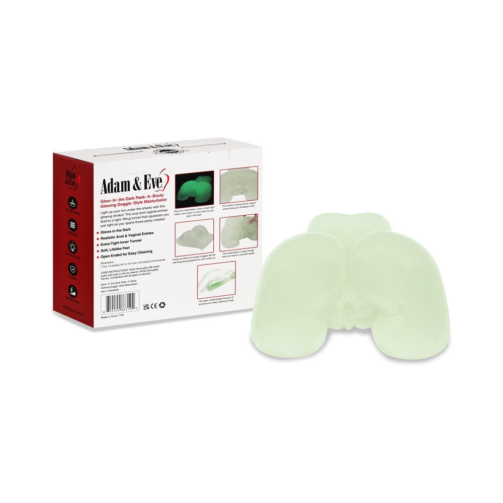 Adam & Eve Glow-in-the-Dark Peek-A-Booty - Image 2