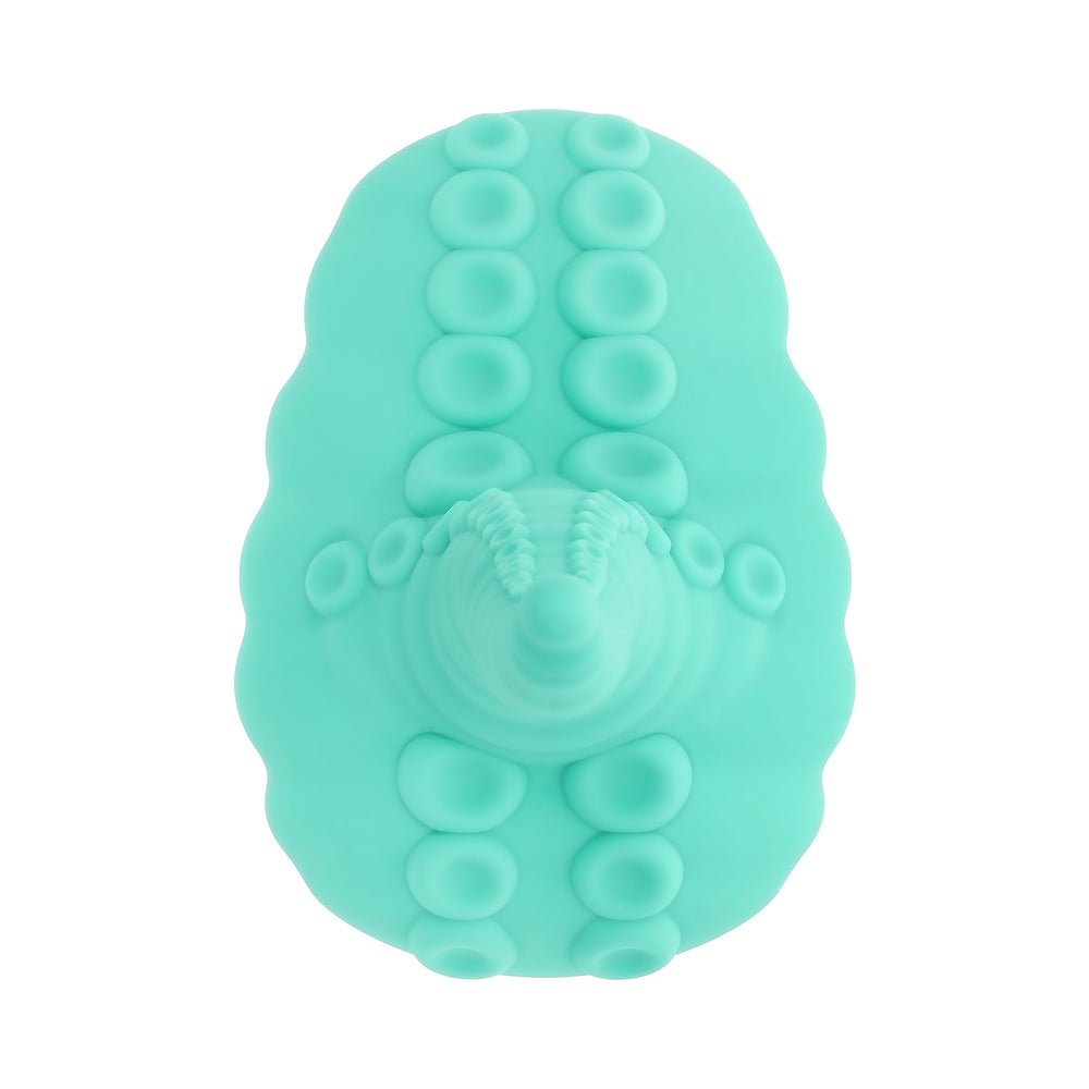 Evolved Tentacle Grinder Rechargeable Vibrating Grinding Silicone Teal - Image 3
