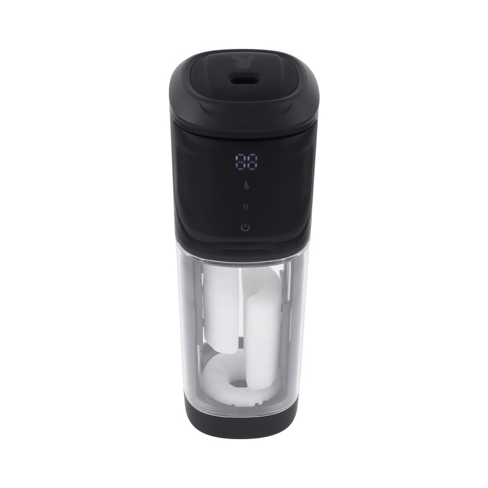 Playboy Side Piece Rechargeable Vibrating Warming Stroker - Image 8