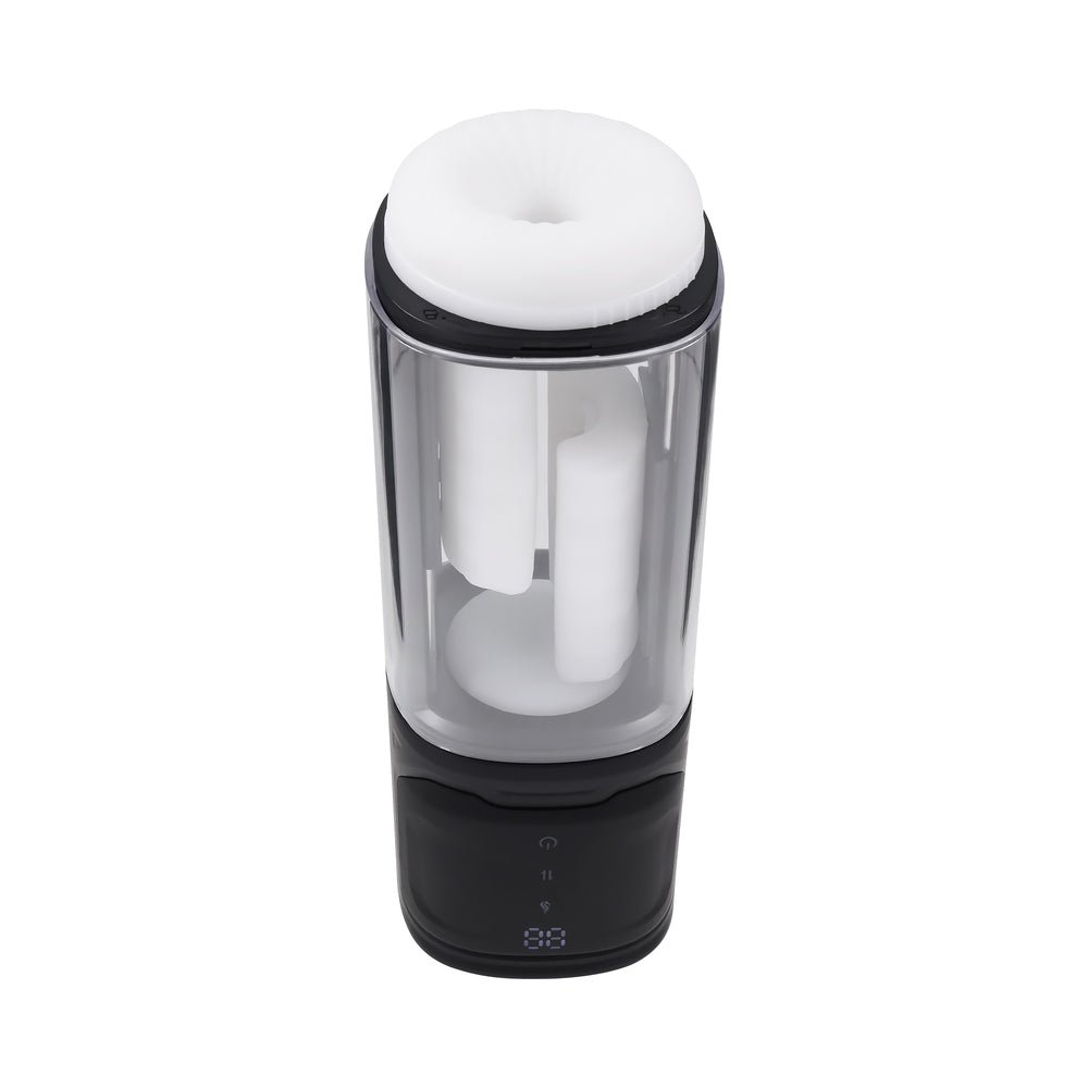 Playboy Side Piece Rechargeable Vibrating Warming Stroker - Image 9