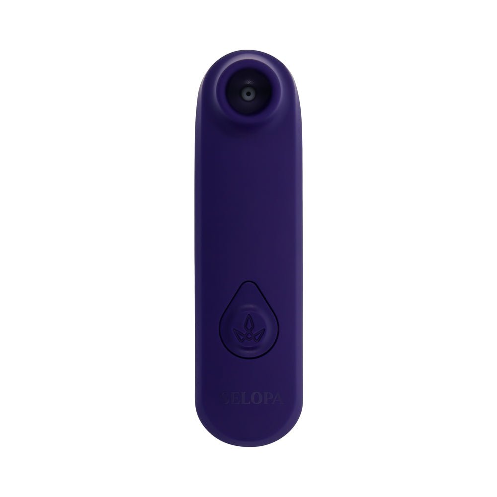 Selopa Sure Thing AAA Battery Vibrating Suction Silicone Purple - Image 3