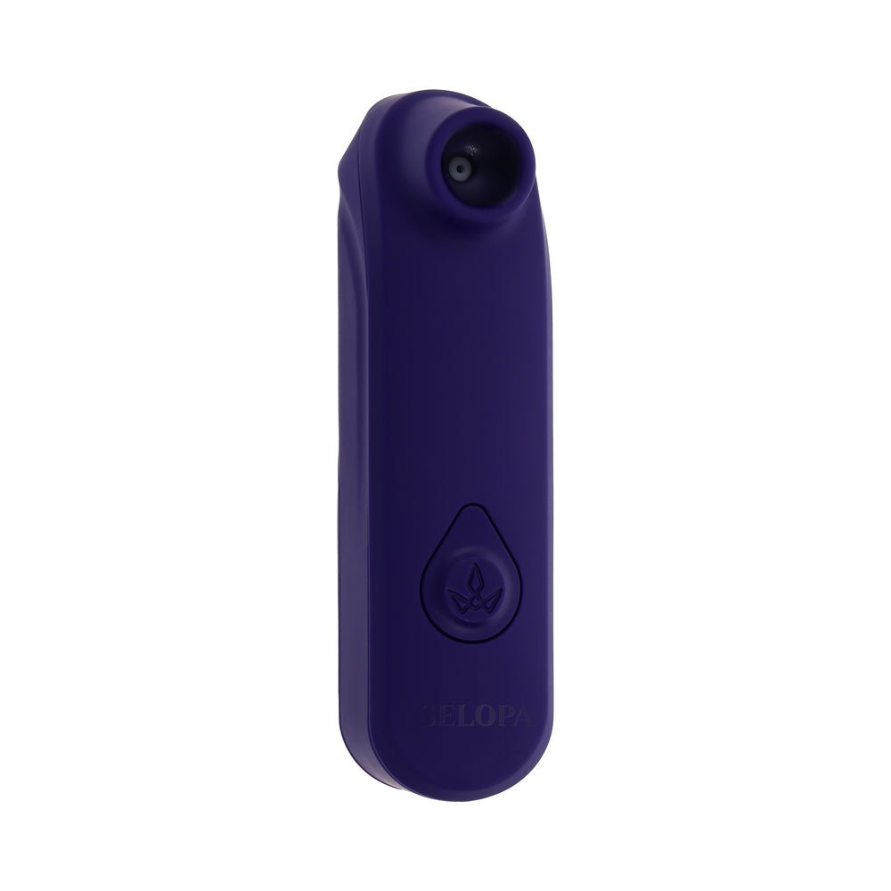 Selopa Sure Thing AAA Battery Vibrating Suction Silicone Purple - Image 4