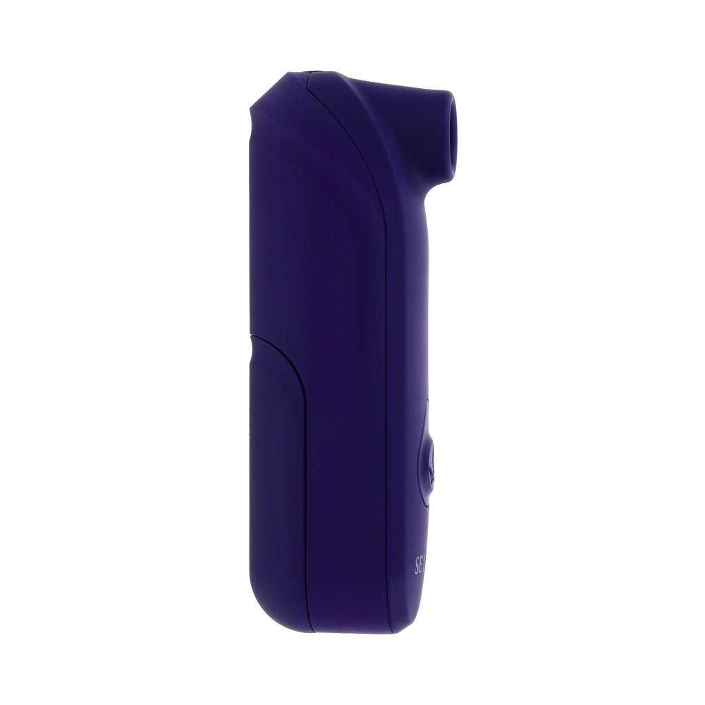 Selopa Sure Thing AAA Battery Vibrating Suction Silicone Purple - Image 5