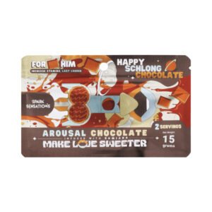 Alternative view of Happy Schlong His Chocolate 12 Pack Display (15g per pack - 2 servings)