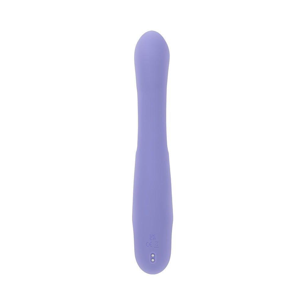 Playboy Nubbin Rubbin Rechargeable Dual Stimulator Vibe Silicone Purple - Image 9