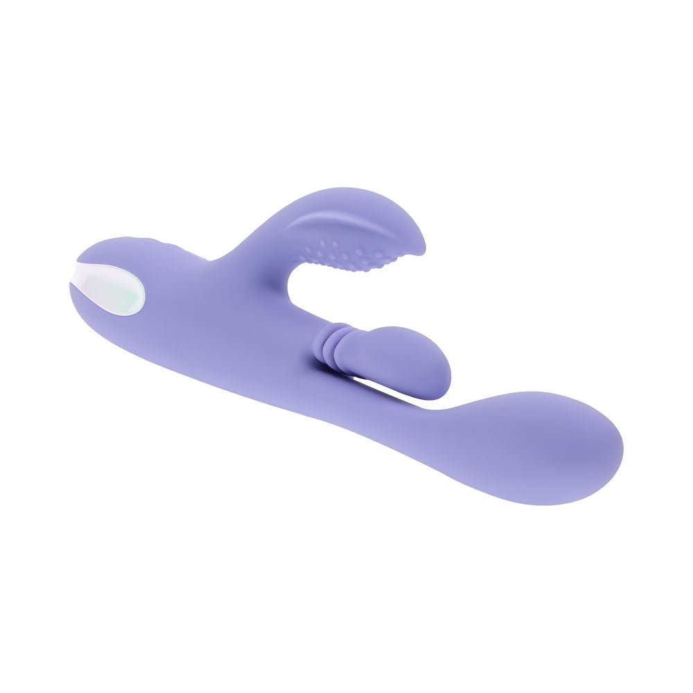 Playboy Nubbin Rubbin Rechargeable Dual Stimulator Vibe Silicone Purple - Image 10