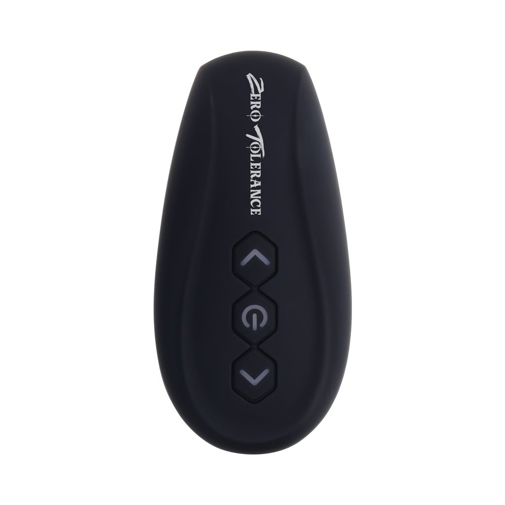 Zero Tolerance Mr Prostate Twirling Prostate Vibe with Remote Silicone Black - Image 2
