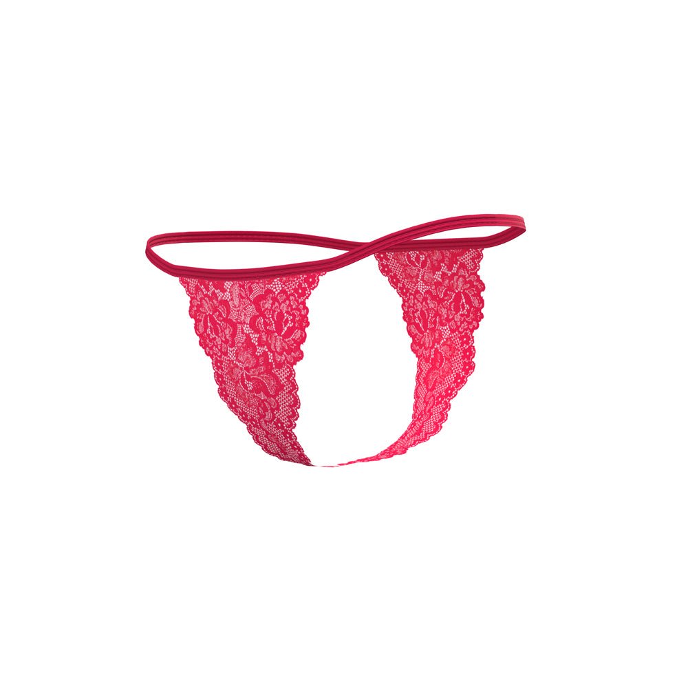 Magic Silk Get It Girl Bra, Skirt & Thong Set Diva Pink L/XL - Image 7